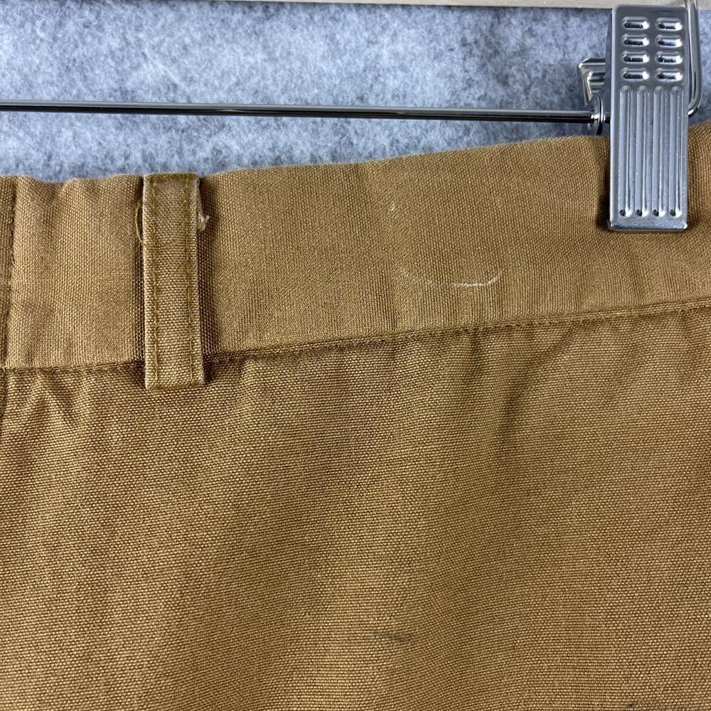 Cabelas Hunting Pants Mens 36x30 Brown Brush Guard Outdoor Workwear Field - Picture 15 of 16